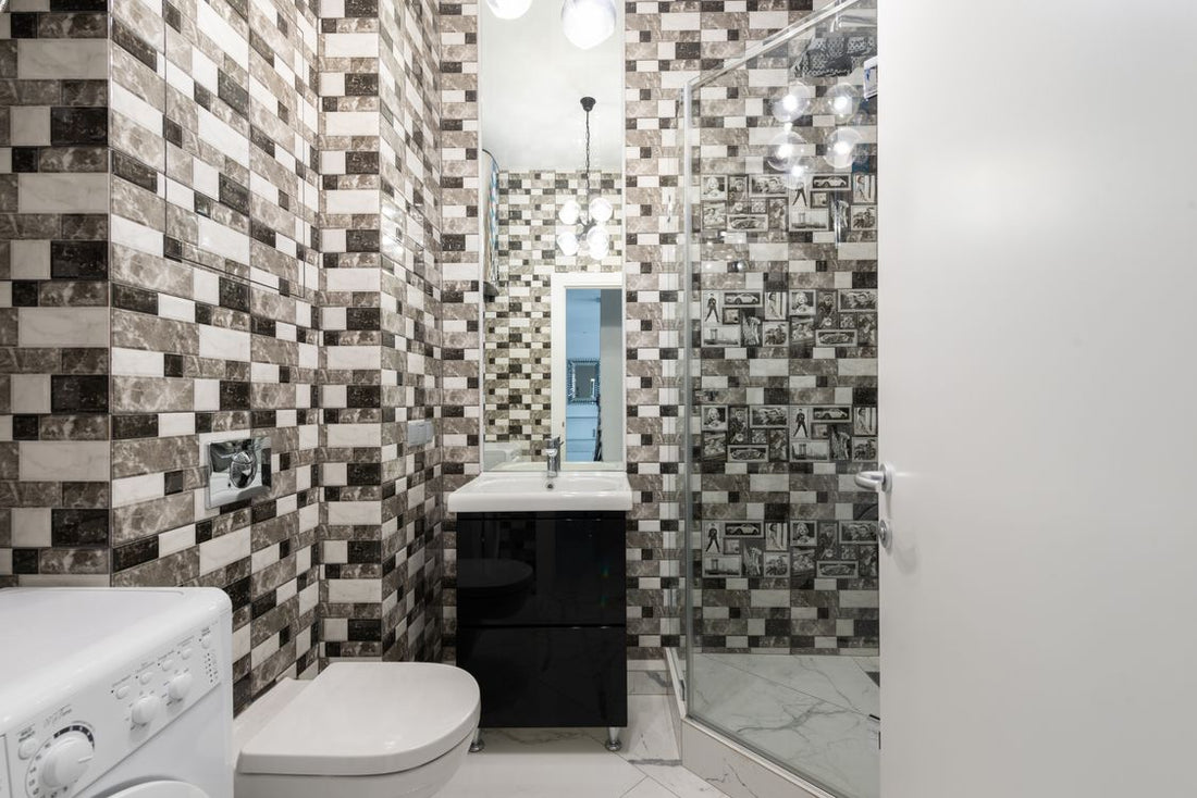 Modern clean bathroom interior