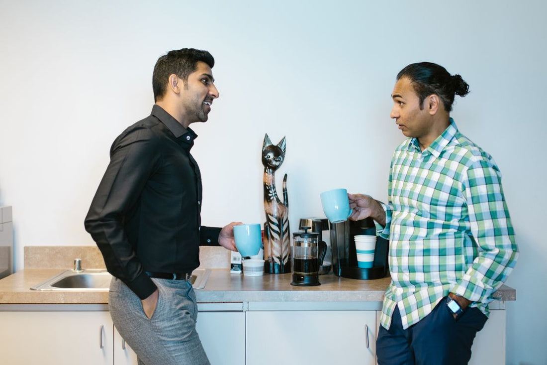 Water cooler dispenser in a modern home