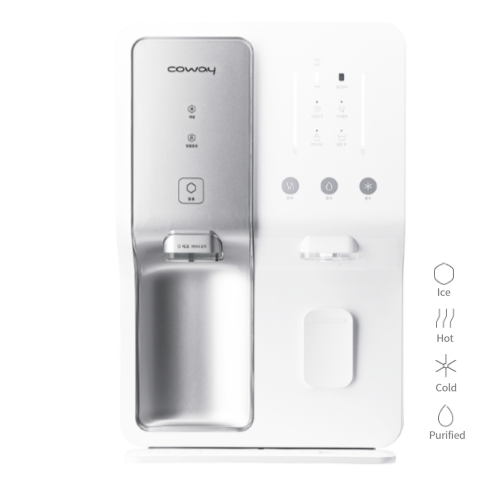 Coway CHPI-280L feature icons - ice, cold, hot, ambient water